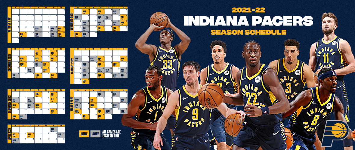 Pacers Open 2021-22 Schedule at Charlotte; Home Opener on October 23 vs. Miami | Gainbridge