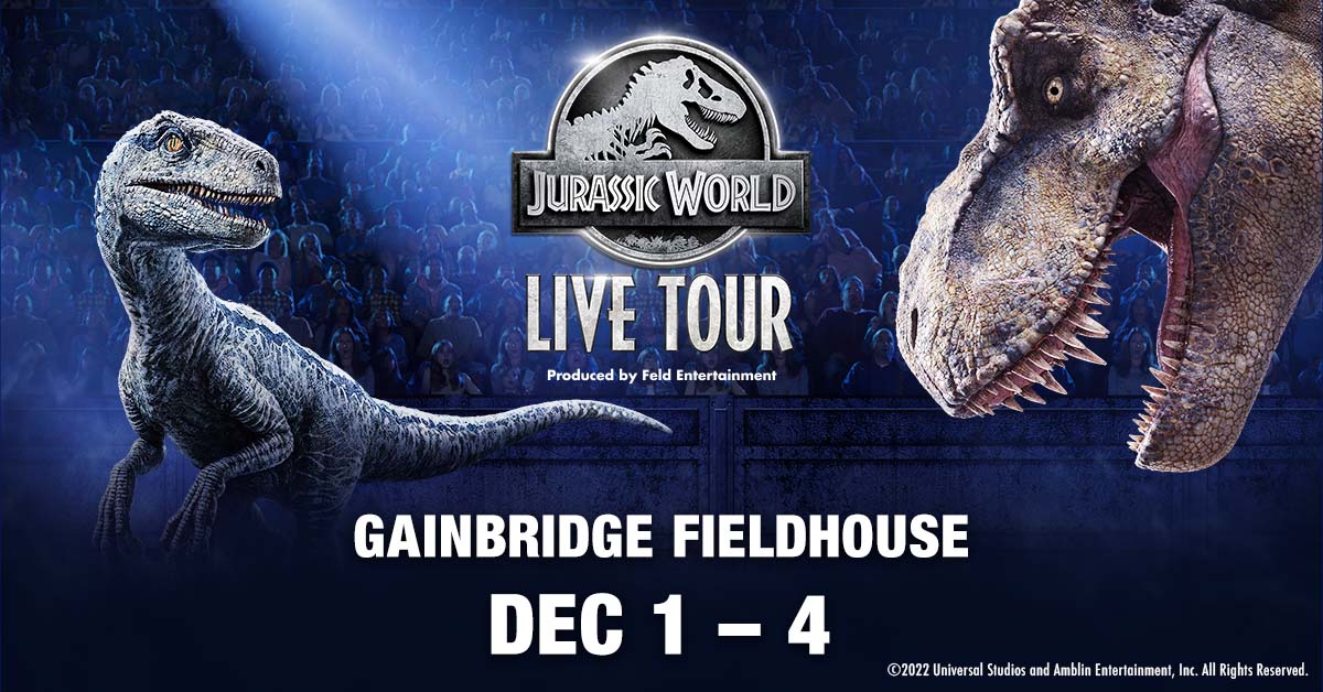 Jurassic World Live Tour Returns to Indianapolis December 14