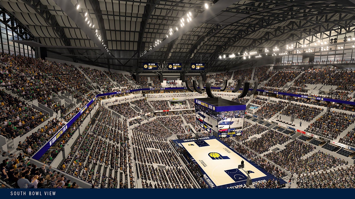 Gainbridge Fieldhouse Renovation Login pages Info