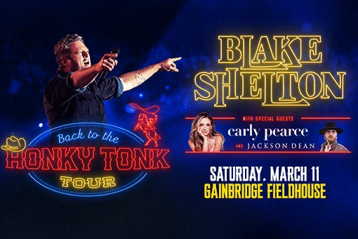 More Info for BLAKE SHELTON RETURNS TO THE ROAD FOR  2023 BACK TO THE HONKY TONK TOUR