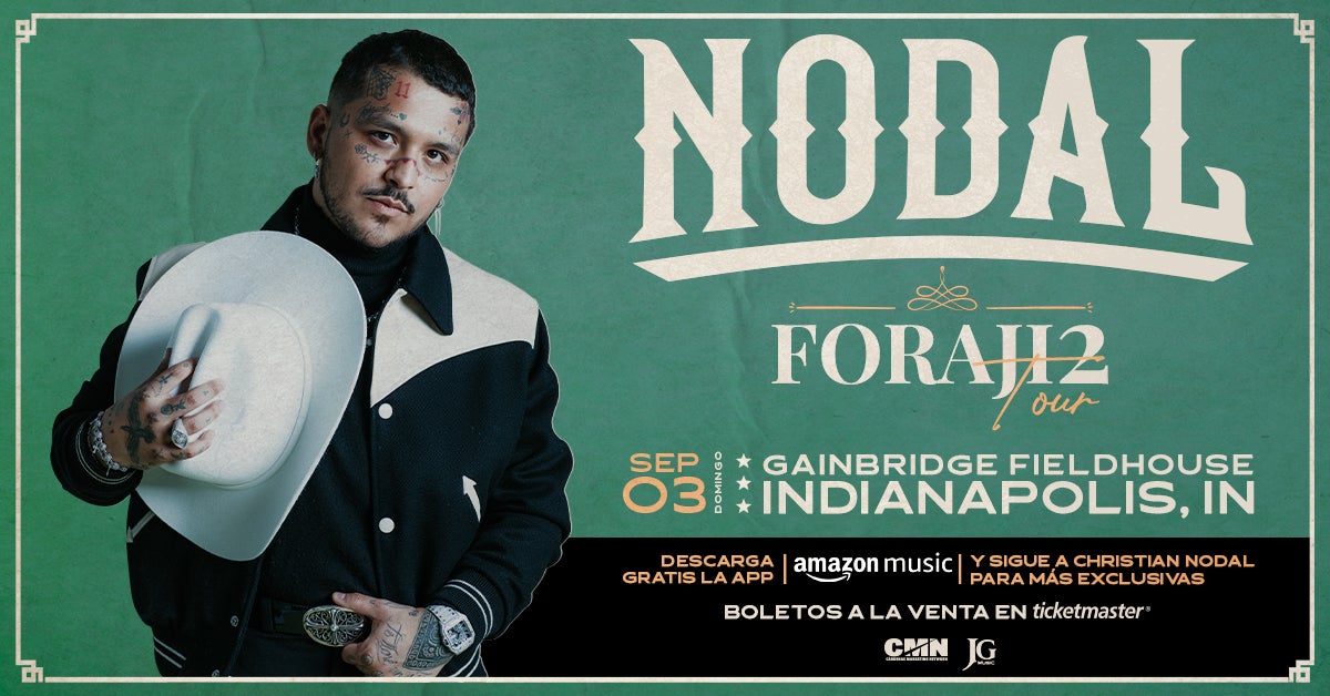 CMN ANUNCIA “FORAJI2 TOUR 2023,” LA GIRA DE CHRISTIAN NODAL POR ESTADOS