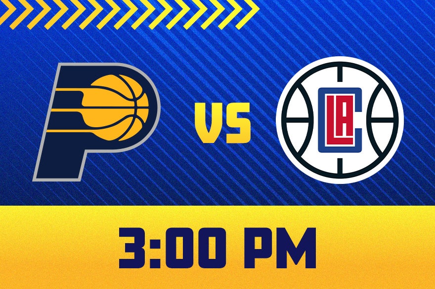 Pacers vs. Clippers Gainbridge Fieldhouse