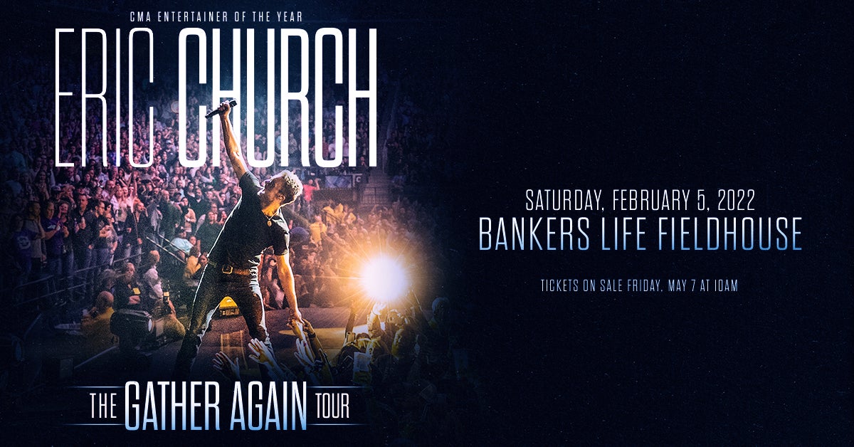 Eric Church in the Round The Gather Again Tour Gainbridge Fieldhouse