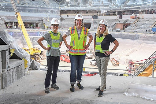 More Info for The Fieldhouse of the Future is Female