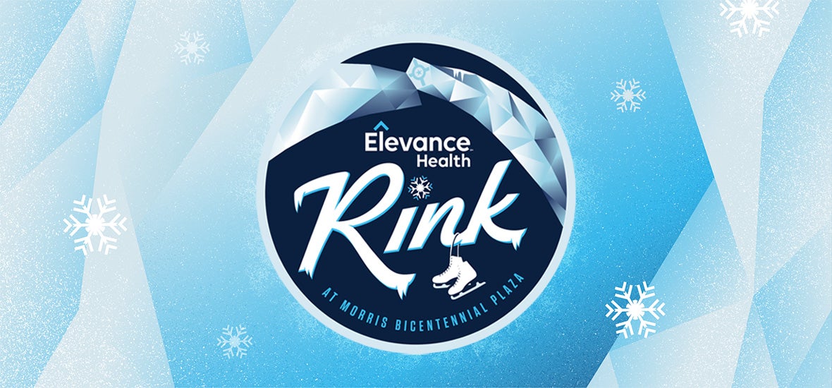 Ice Skating at Elevance Health Rink on Morris Bicentennial Plaza