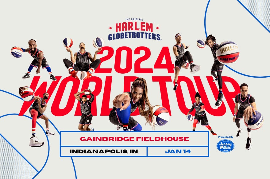 More Info for Harlem Globetrotters Return to Gainbridge Fieldhouse with Unprecedented Basketball Innovations and Unrivaled Fan Entertainment
