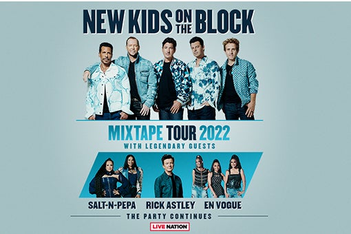 More Info for New Kids on the Block Announce the Ultimate Party with The Mixtape Tour 2022