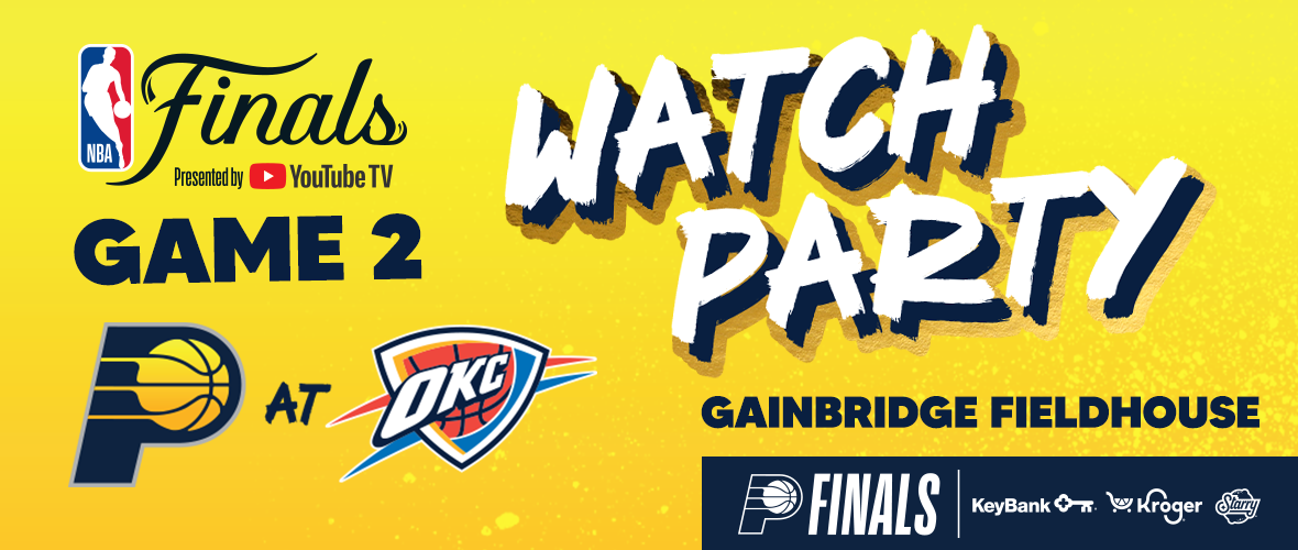 NBA Finals: Pacers vs. Thunder Game 2 Watch Party
