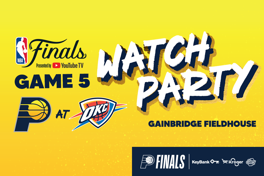 More Info for NBA Finals: Pacers vs. Thunder Game 5 Watch Party