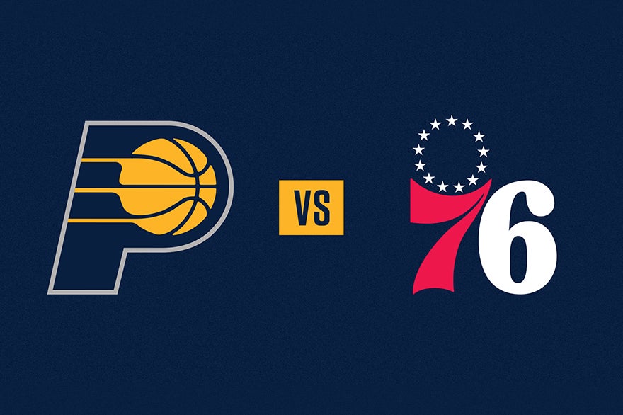 Pacers vs. 76ers Gainbridge Fieldhouse