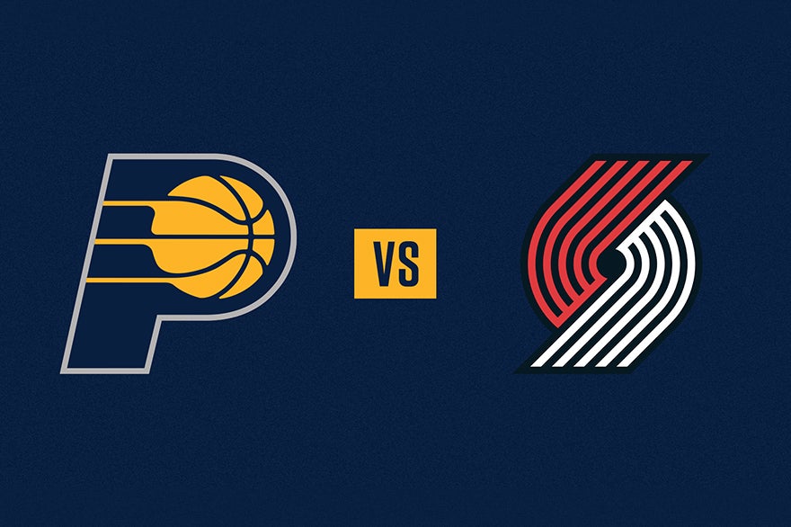 Portland trail blazers vs indiana pacers