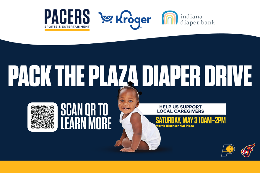 More Info for Indiana Fever ask fans to team up to ‘pack the plaza’  with diaper donations at Saturday’s preseason tip-off 