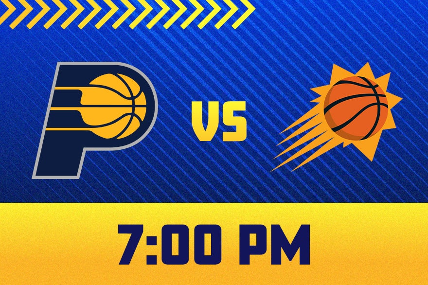 Pacers vs. Suns Gainbridge Fieldhouse