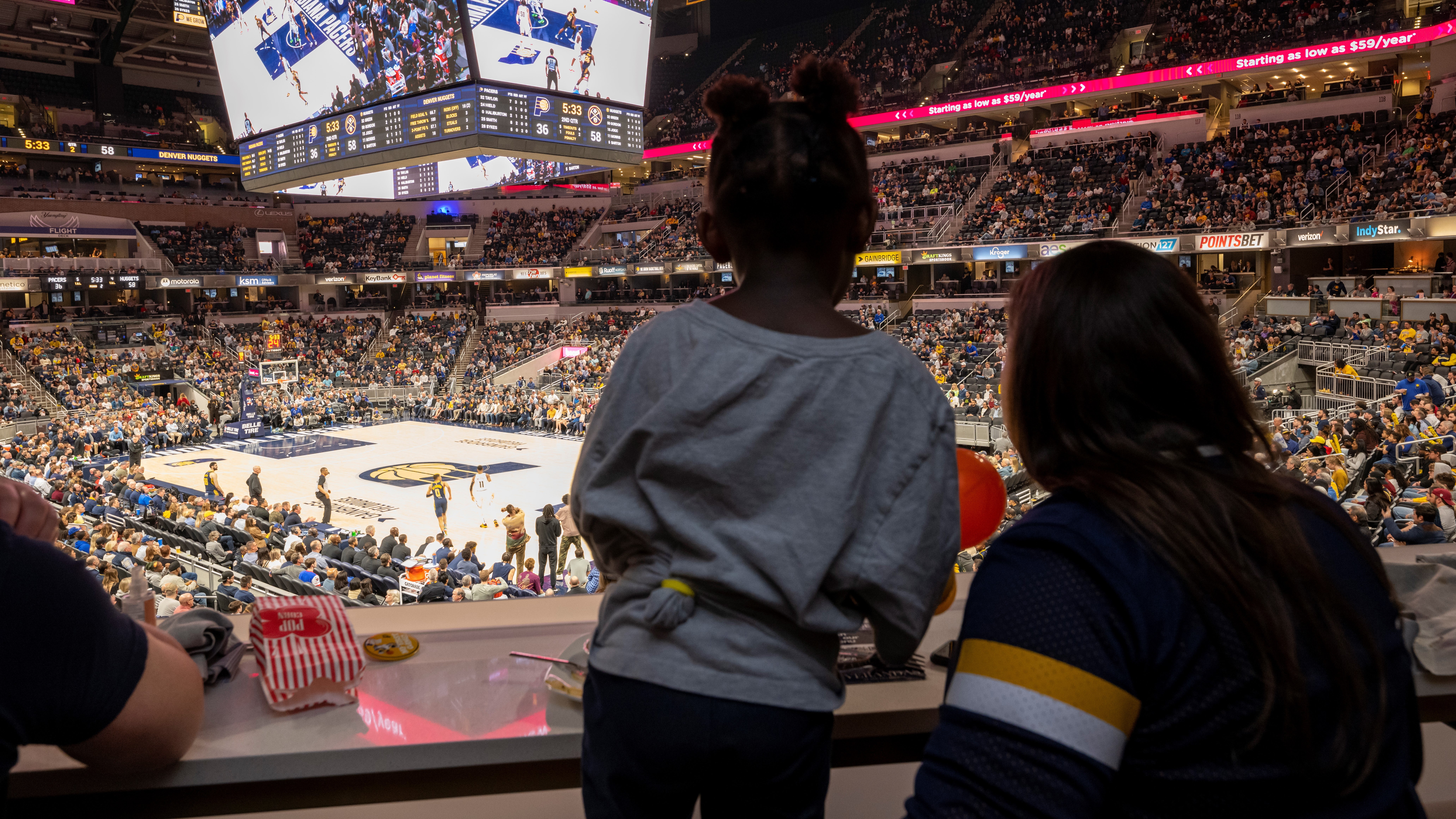 Bankers Life Fieldhouse - Indianapolis, Home court of the I…