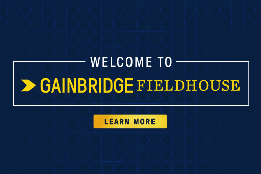 More Info for HOME OF THE INDIANA PACERS AND INDIANA FEVER RENAMED GAINBRIDGE FIELDHOUSE