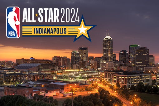 2024 NBA All Star Game Gainbridge Fieldhouse