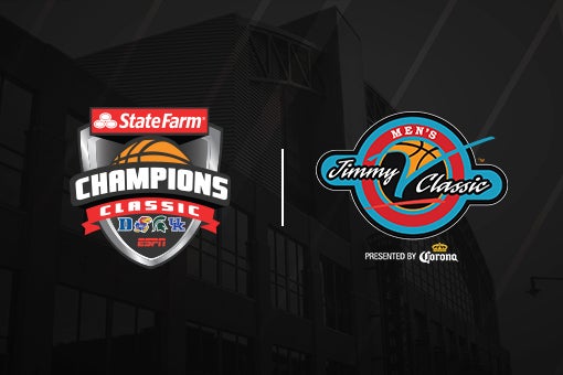 More Info for Gainbridge Fieldhouse to host Jimmy V and Champions Classic Dec. 1 & 2 Games